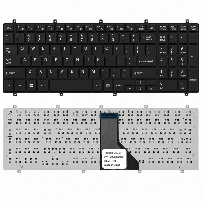 Replacement Laptop Keyboard for Toshiba Satellite C50-C Series