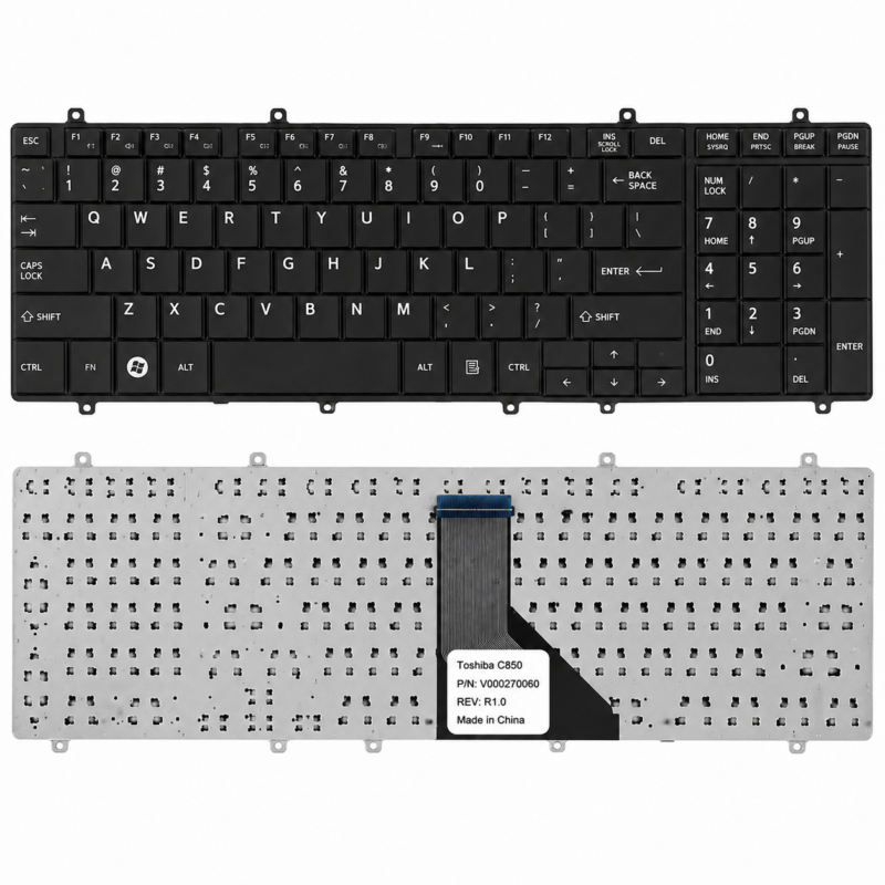 Toshiba_C850_ Replacement Laptop Keyboard for Toshiba Satellite C850 Series