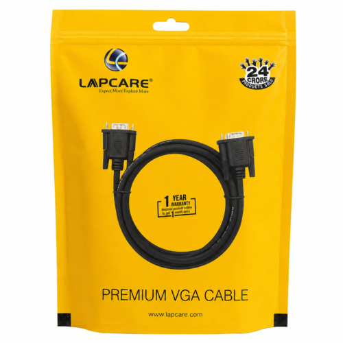 Lapcare Premium VGA Cable 1.5M