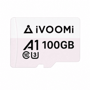 iVOOMi MicroX A1 100GB microSD Card – Class 10 U3 High-Speed 4K Support