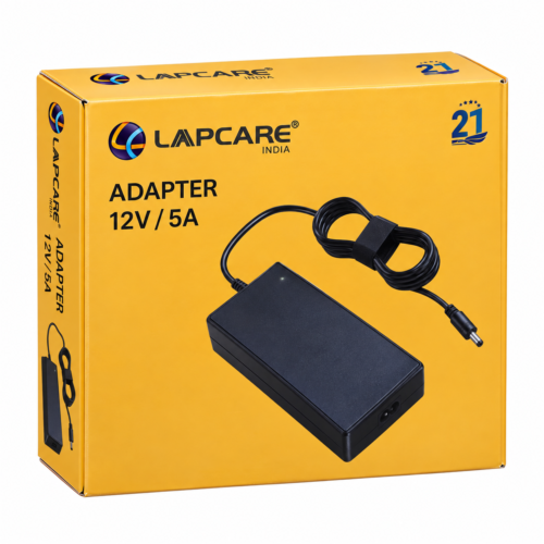 Lapcare 12V 5A DC Power Adapter 60W