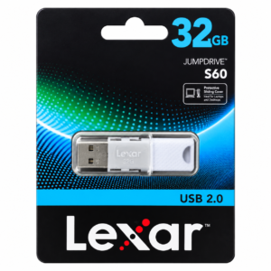 Lexar JumpDrive S60 32GB USB 2.0 Flash Drive