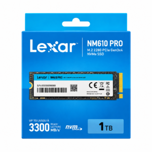 Lexar NM610 PRO 1TB NM610 PRO M.2 2280 PCIe Gen3x4 NVMe SSD 1 TB