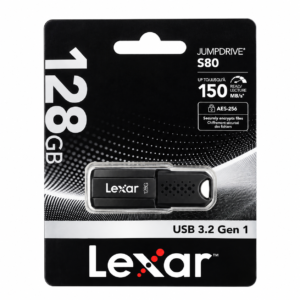 Lexar S80 128GB USB 3.2 Gen 1 Pen Drive Lexar JumpDrive S80 128GB USB 3.2 Gen 1 Pen Drive