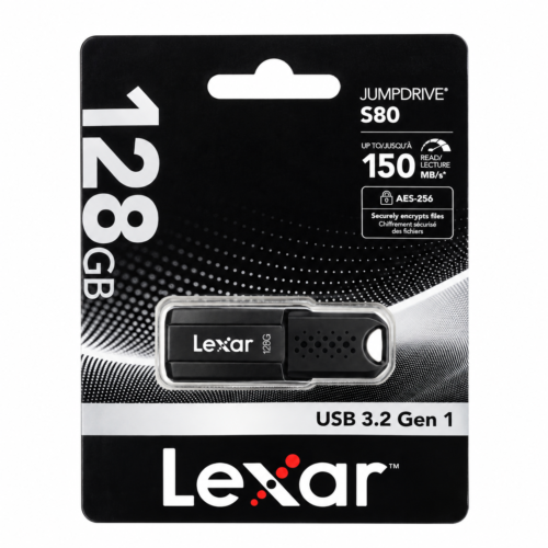 Lexar JumpDrive S80 128GB USB 3.2 Gen 1 Pen Drive