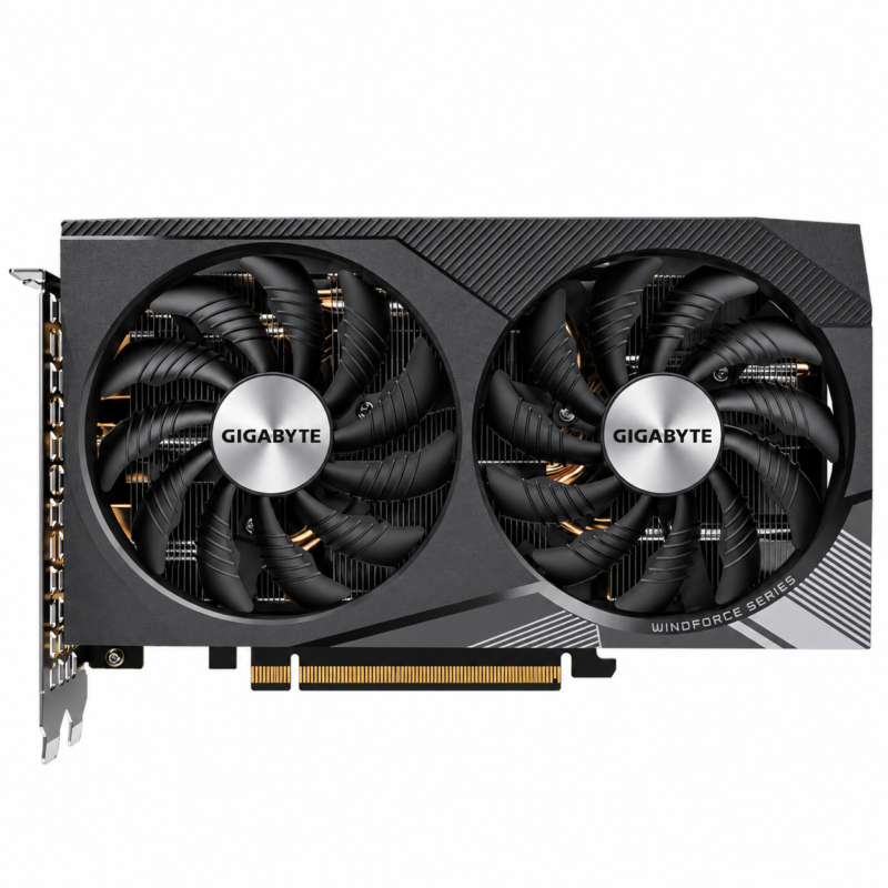 Gigabyte Windforce Dual-Fan Graphics Card GIGABYTE GeForce RTX 3060 WINDFORCE OC 12G 12GB GDDR6 Graphics Card