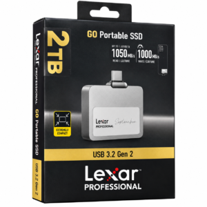 Lexar GO Portable SSD Retail Box Lexar Professional Go Portable SSD SL400